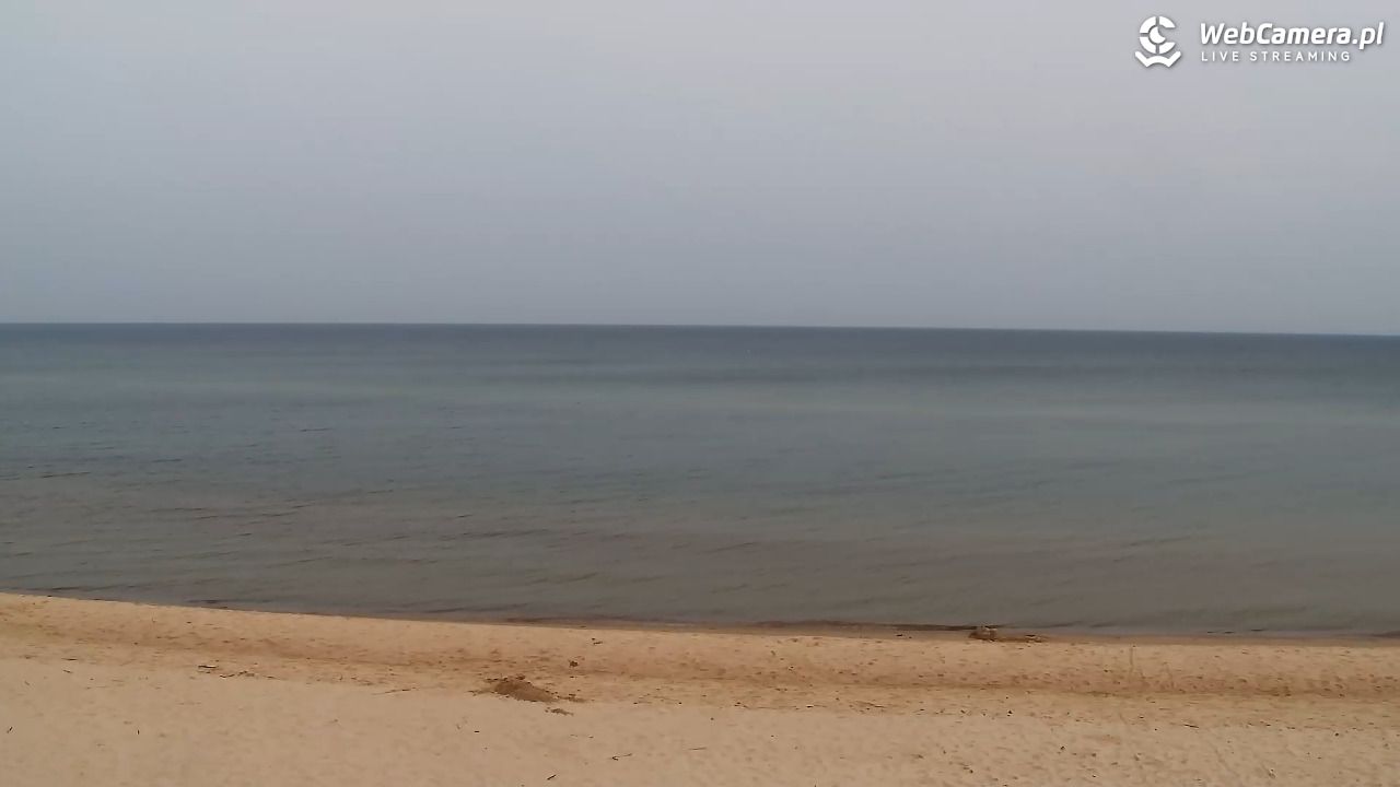 Grzybowo - widok na plażę - 24 marzec 2026, 09:01