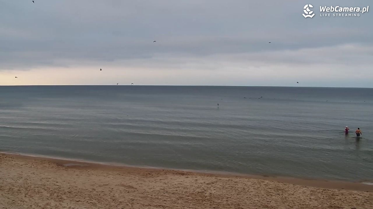 Grzybowo - widok na plażę - 21 grudzień 2025, 14:36