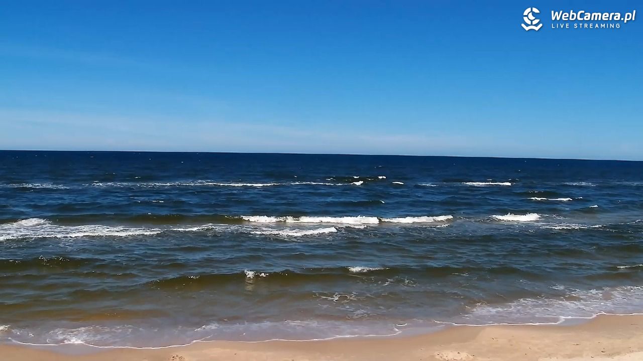 Grzybowo - widok na plażę - 22 czerwiec 2026, 12:43