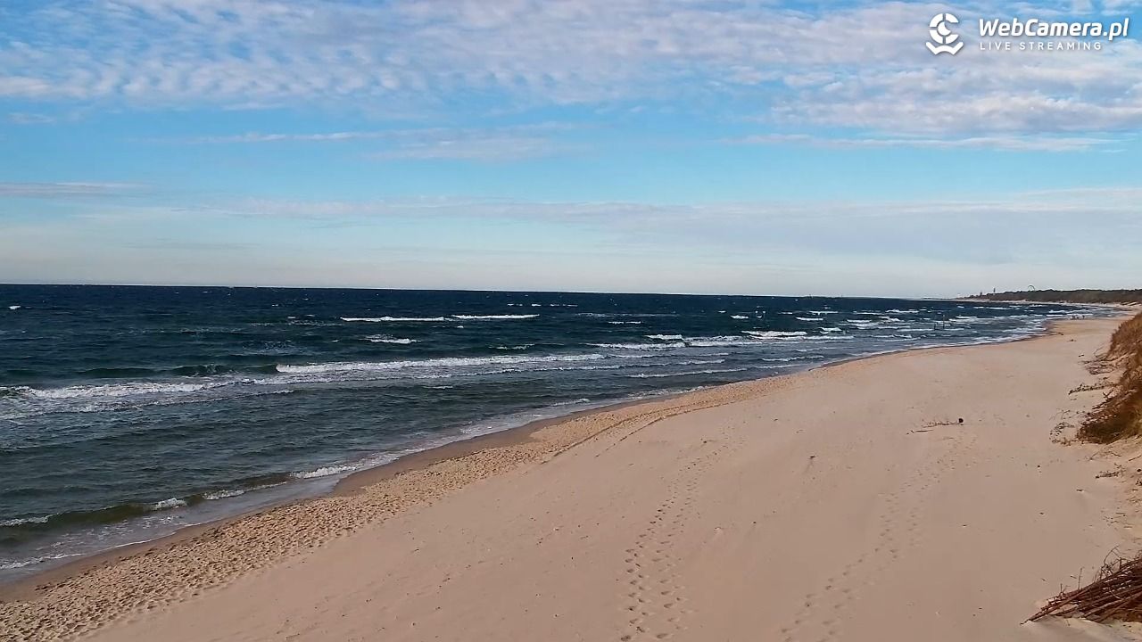 Grzybowo - widok na plażę - 08 maj 2026, 18:20