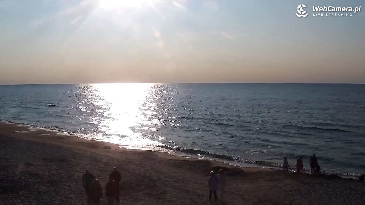 Grzybowo - widok na plażę - 12 czerwiec 2025, 19:21