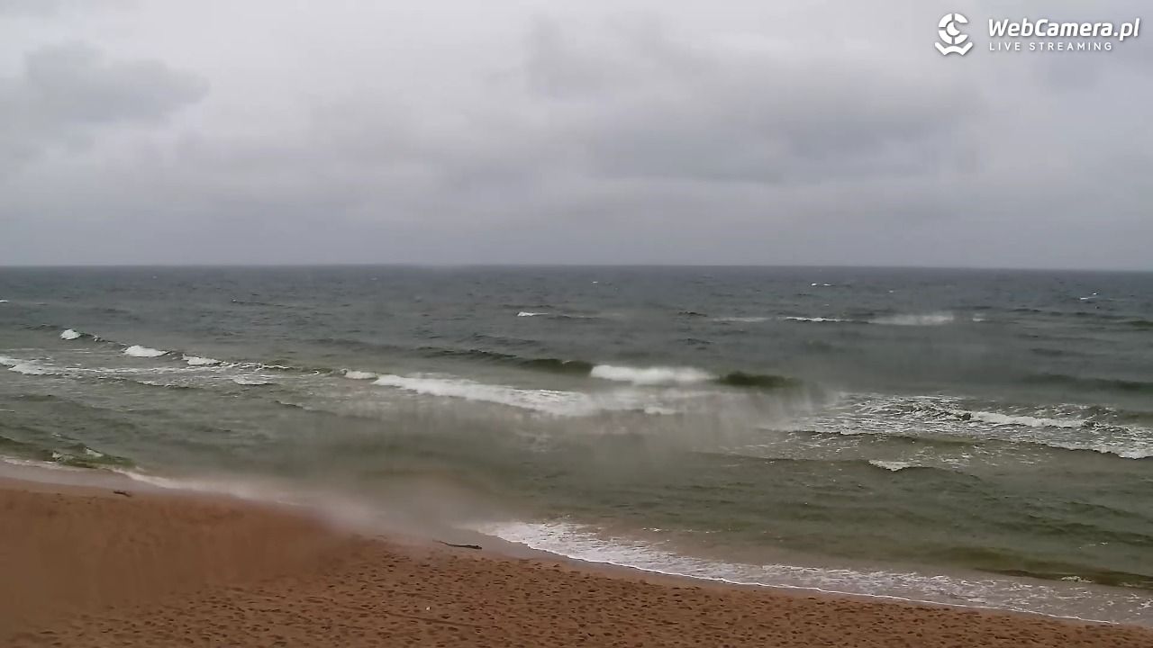 Grzybowo - widok na plażę - 06 maj 2026, 11:40