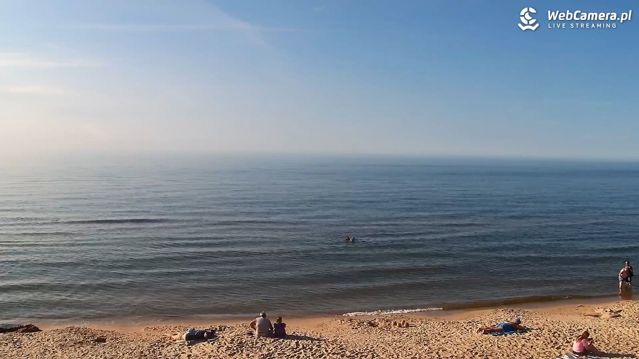 Grzybowo - widok na plażę - 24 czerwiec 2026, 18:33