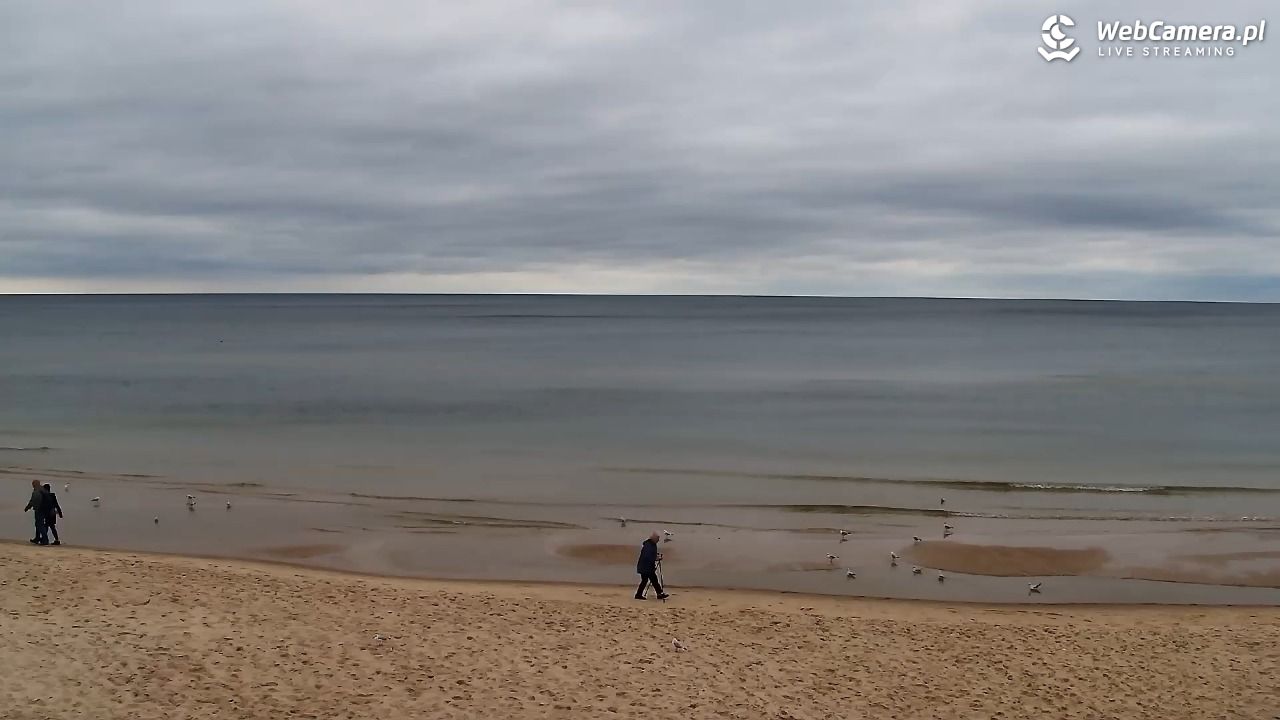 Grzybowo - widok na plażę - 15 wresień 2025, 11:58