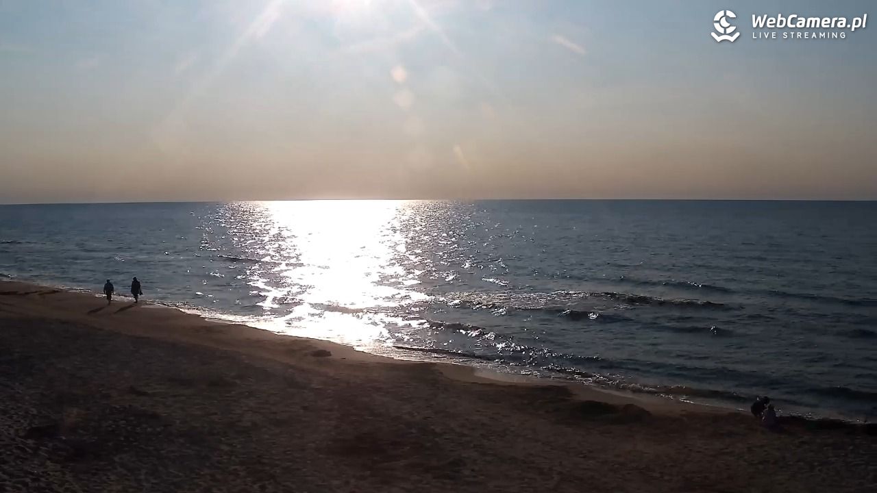 Grzybowo - widok na plażę - 12 czerwiec 2025, 19:13