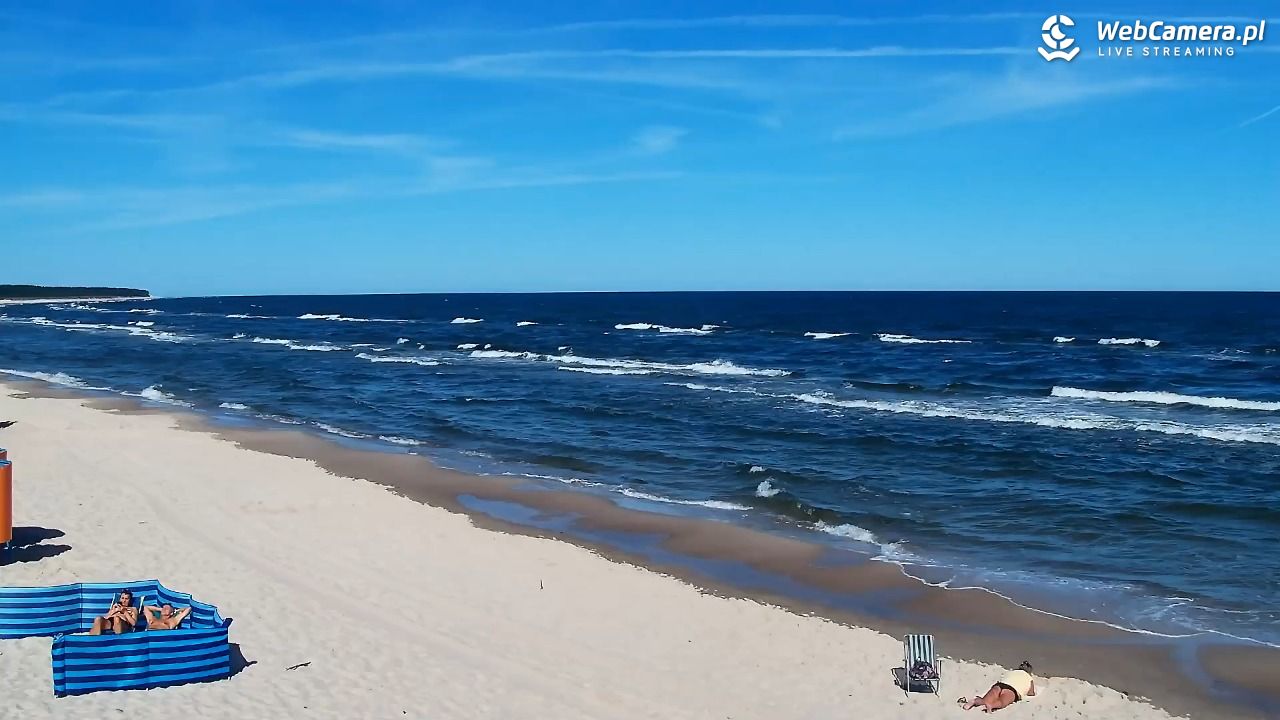 Grzybowo - widok na plażę - 22 czerwiec 2026, 09:23