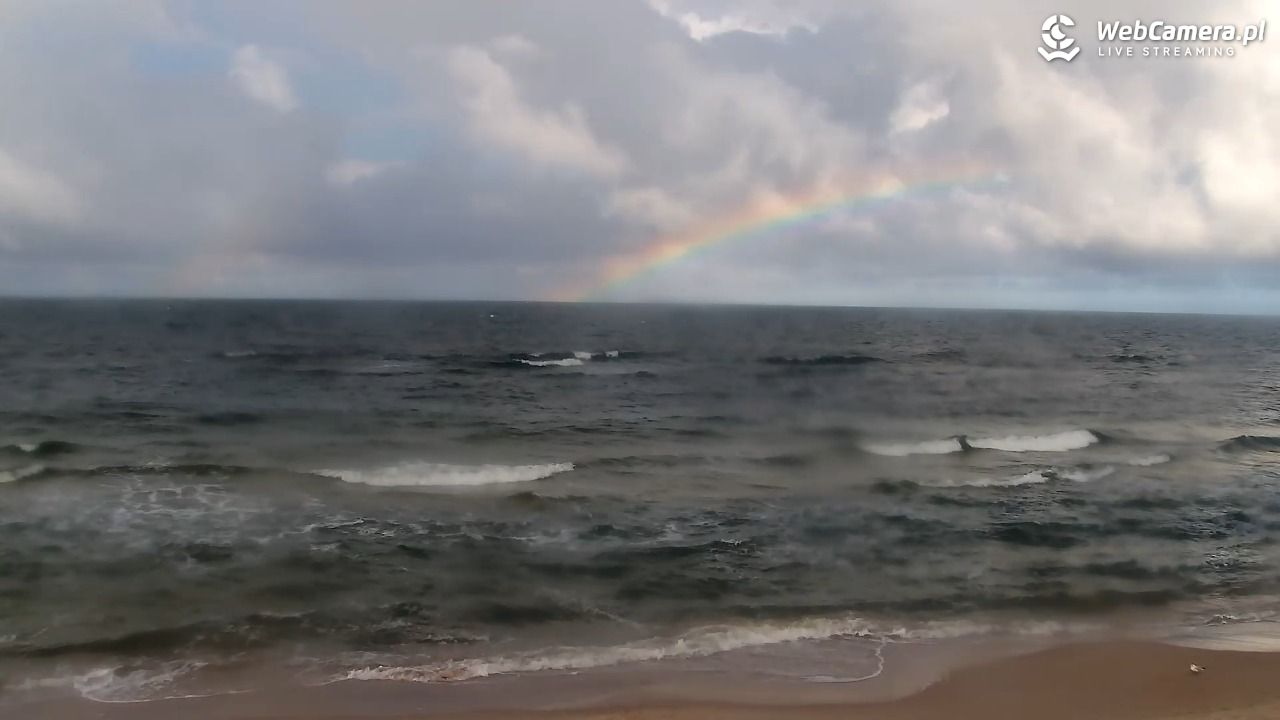 Grzybowo - widok na plażę - 24 wresień 2026, 13:12