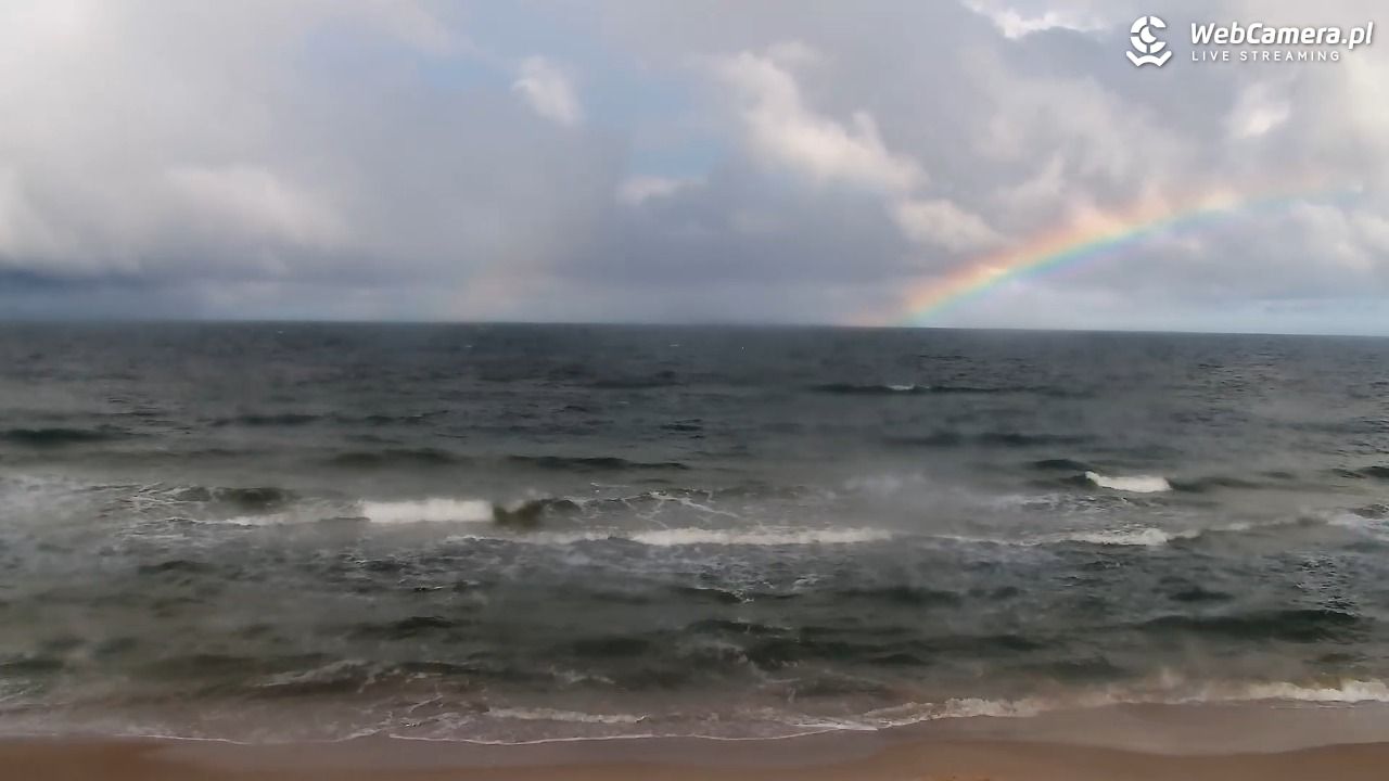Grzybowo - widok na plażę - 24 wresień 2026, 13:12