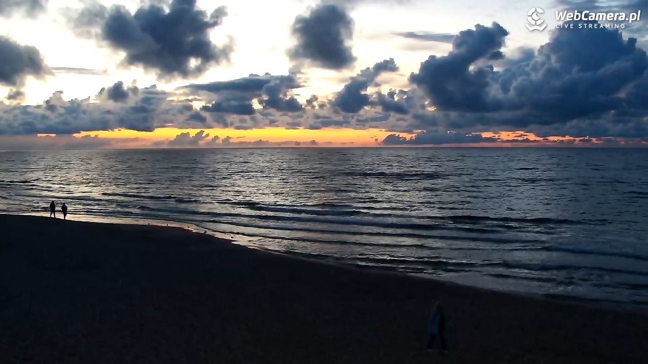 Grzybowo - widok na plażę - 14 wresień 2025, 19:35