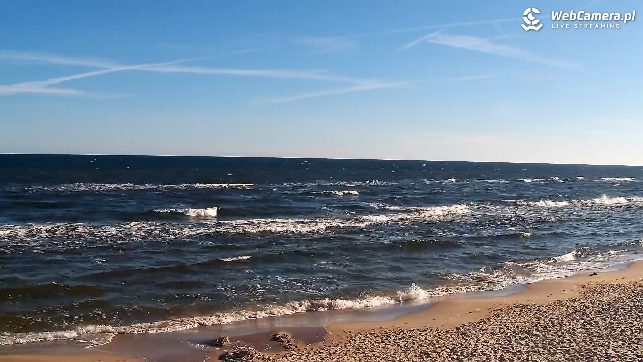 Grzybowo - widok na plażę - 22 czerwiec 2026, 07:08