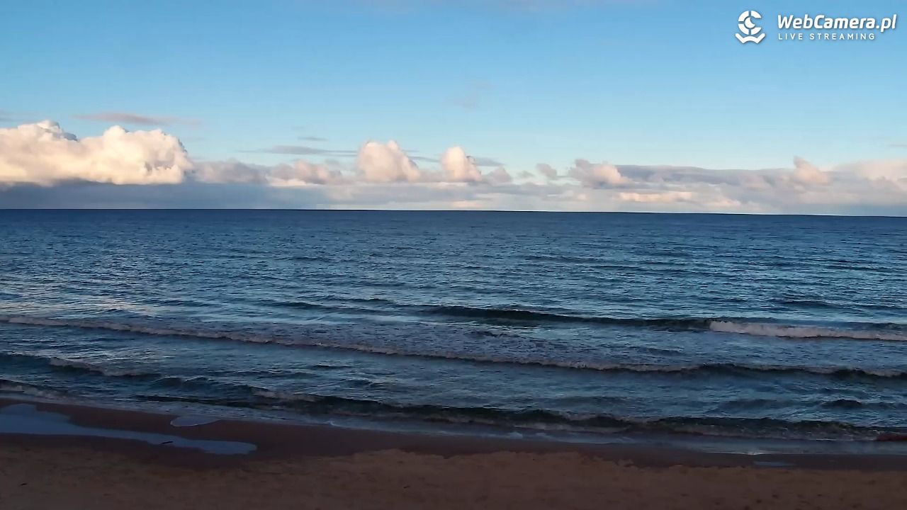 Grzybowo - widok na plażę - 23 grudzień 2025, 10:43
