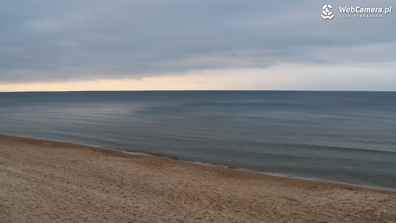 Grzybowo - widok na plażę - 21 grudzień 2025, 14:28