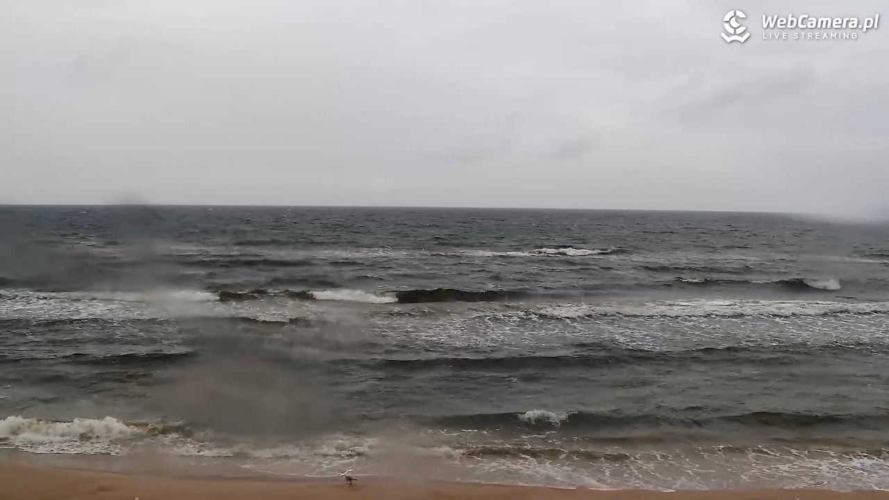 Grzybowo - widok na plażę - 20 wresień 2026, 15:53