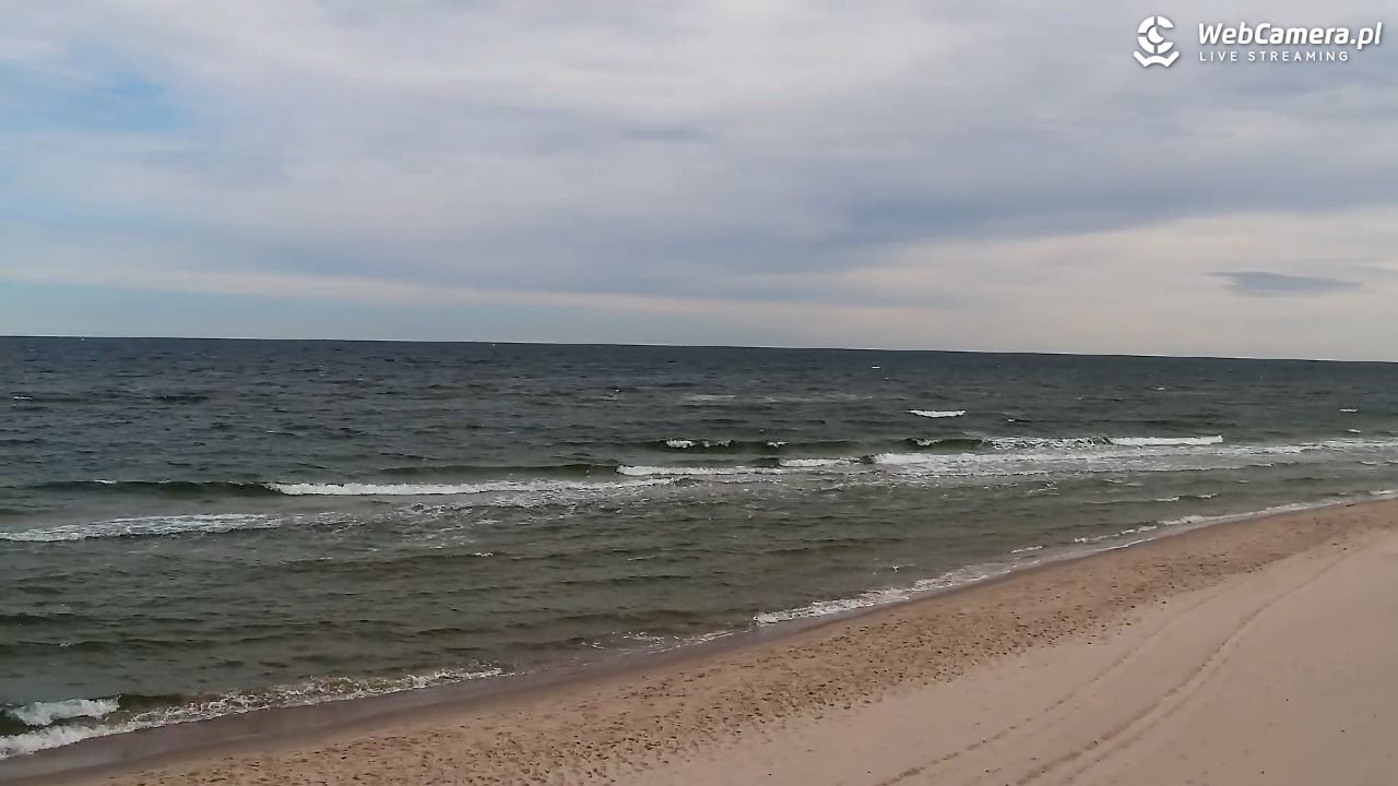 Grzybowo - widok na plażę - 08 maj 2026, 09:23