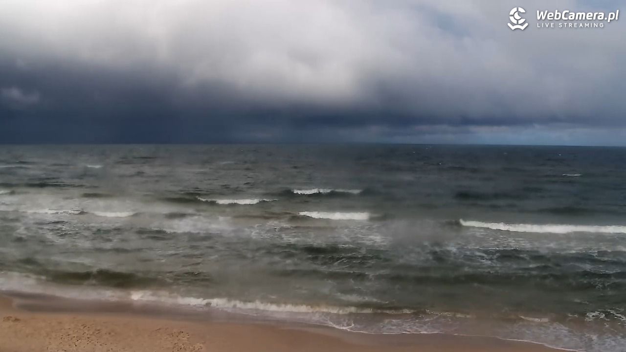 Grzybowo - widok na plażę - 24 wresień 2026, 13:17