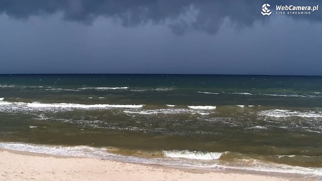 Grzybowo - widok na plażę - 20 wresień 2026, 15:33