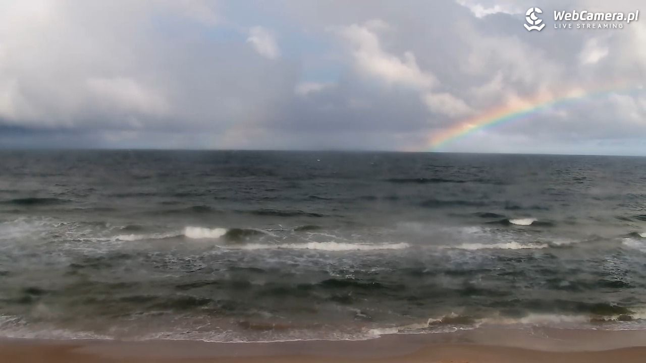 Grzybowo - widok na plażę - 24 wresień 2026, 13:12