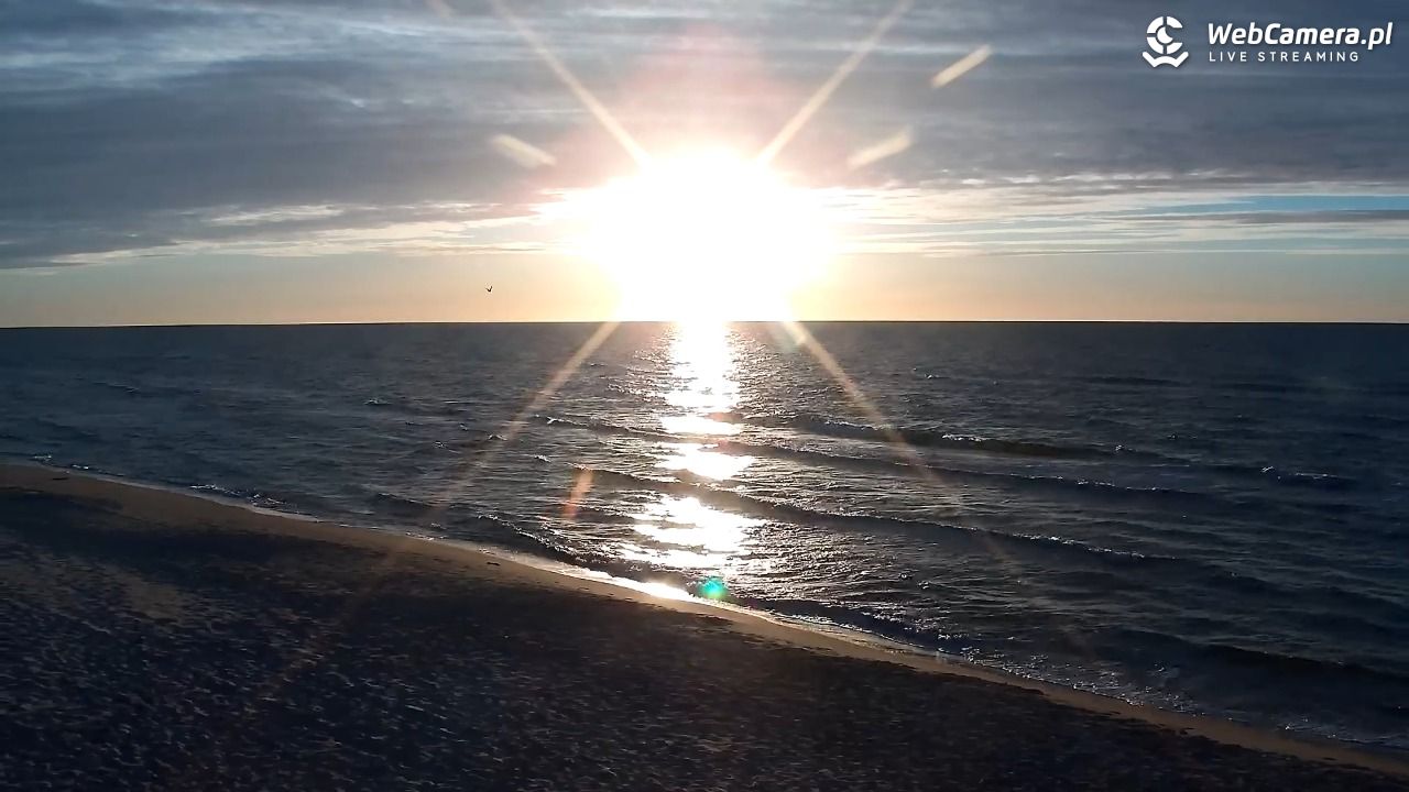 Grzybowo - widok na plażę - 07 maj 2026, 20:08