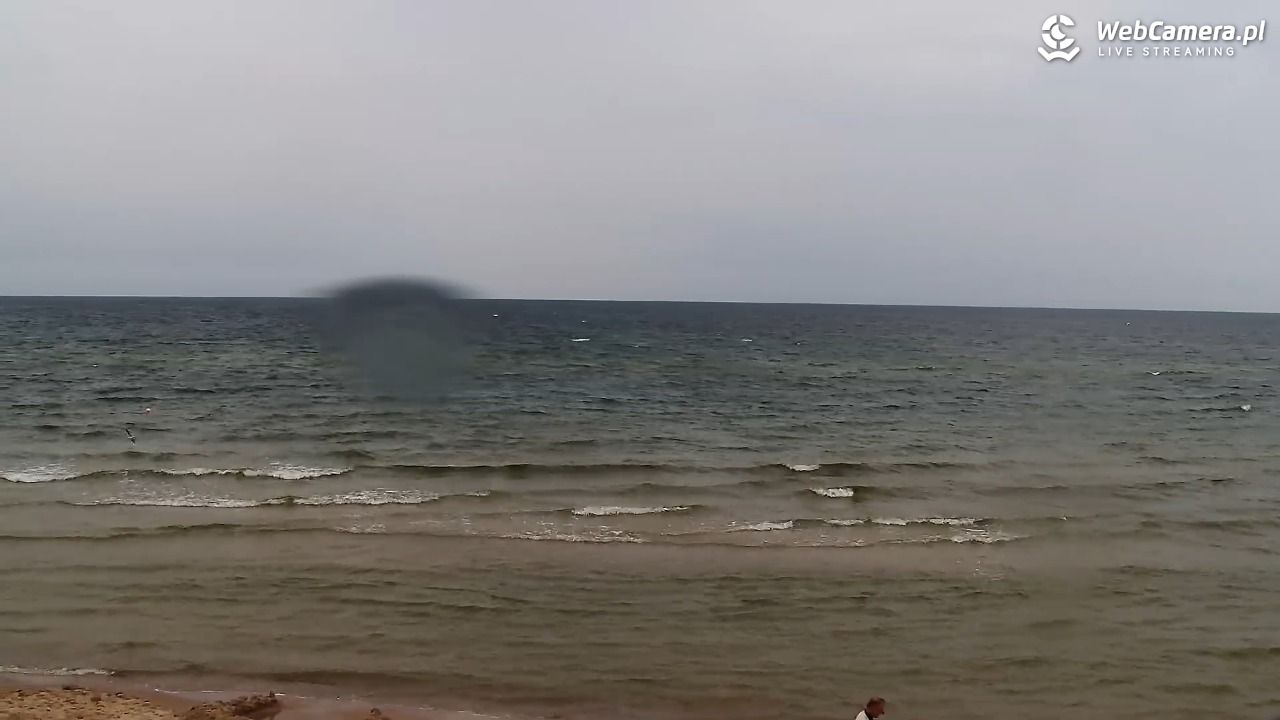Grzybowo - widok na plażę - 10 sierpień 2026, 14:39