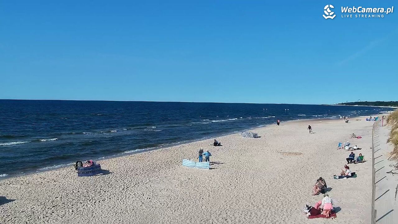 Grzybowo - widok na plażę - 12 czerwiec 2025, 17:29