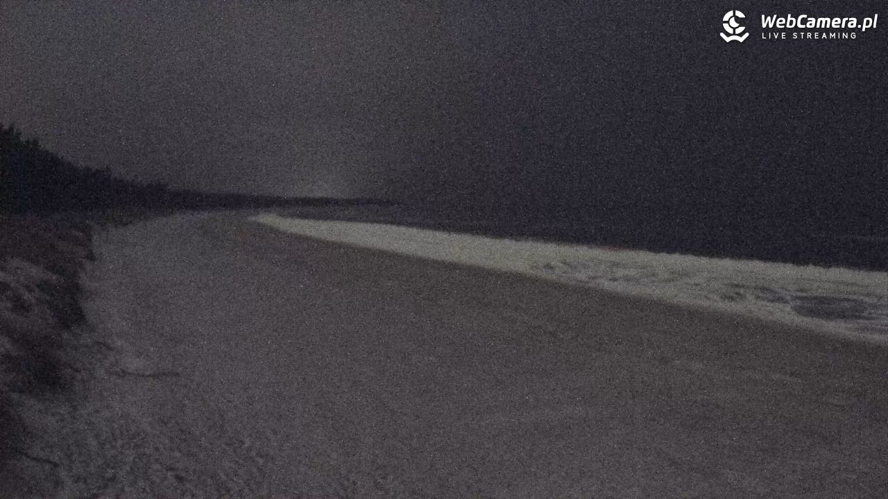 Grzybowo - widok na plażę - 05 luty 2026, 01:40