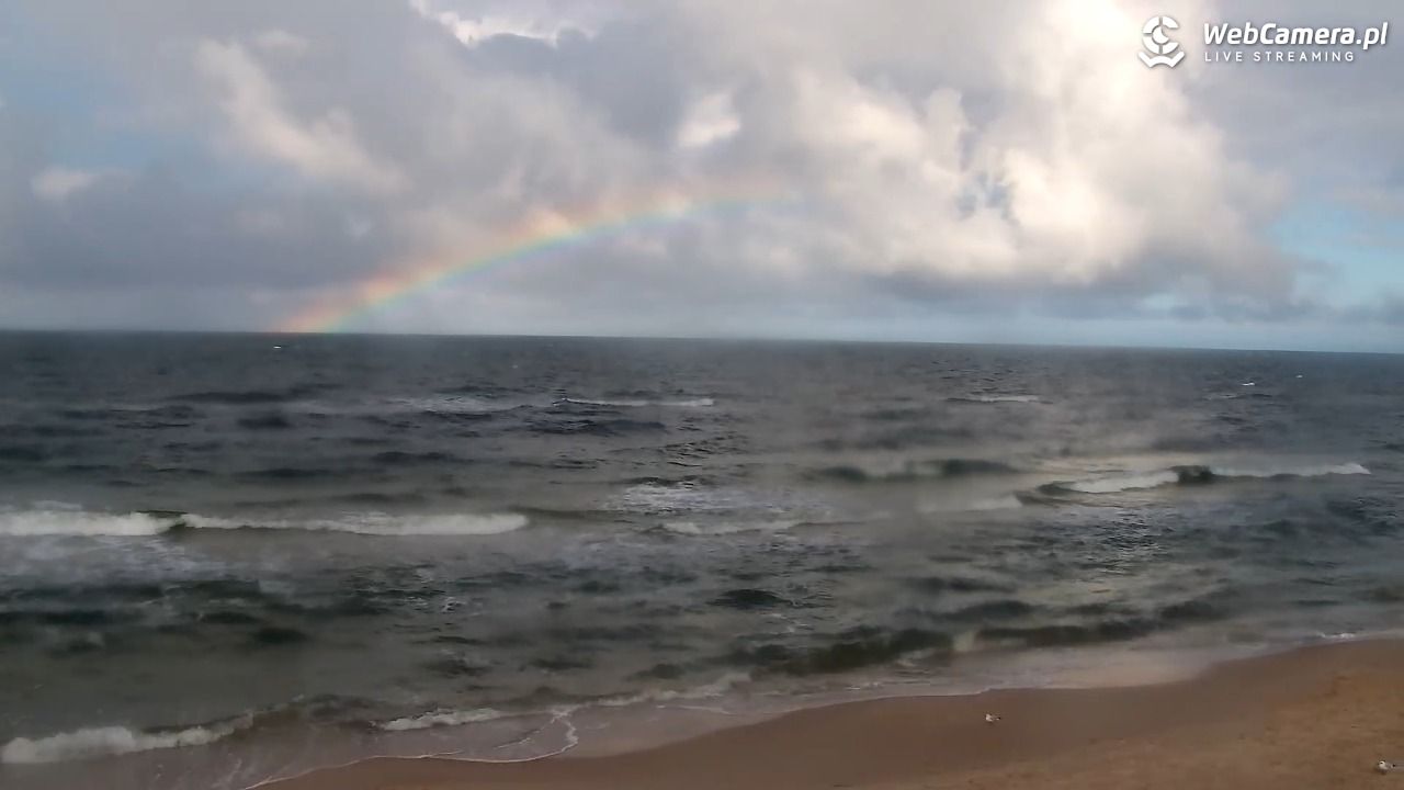 Grzybowo - widok na plażę - 24 wresień 2026, 13:12