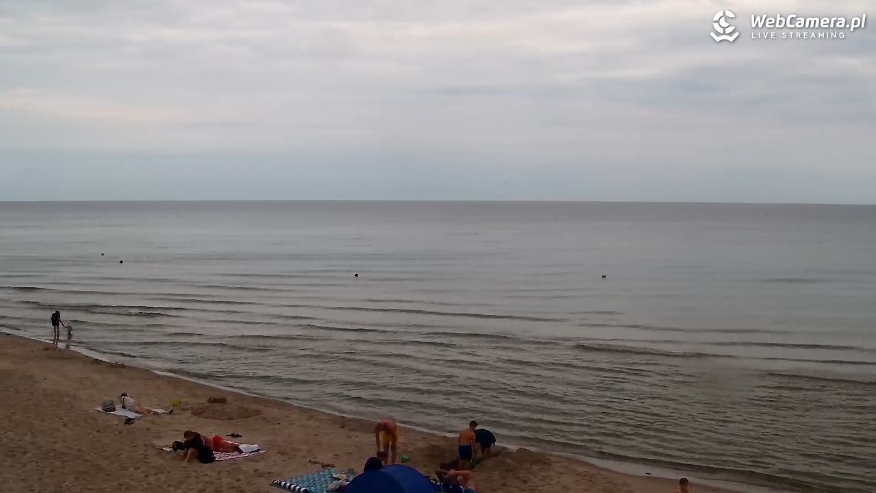 Grzybowo - widok na plażę - 10 sierpień 2026, 11:30