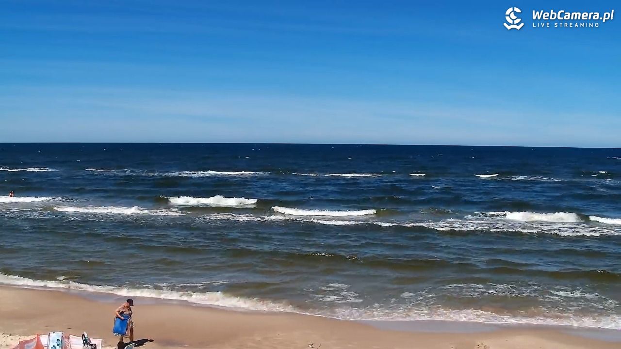 Grzybowo - widok na plażę - 22 czerwiec 2026, 12:56