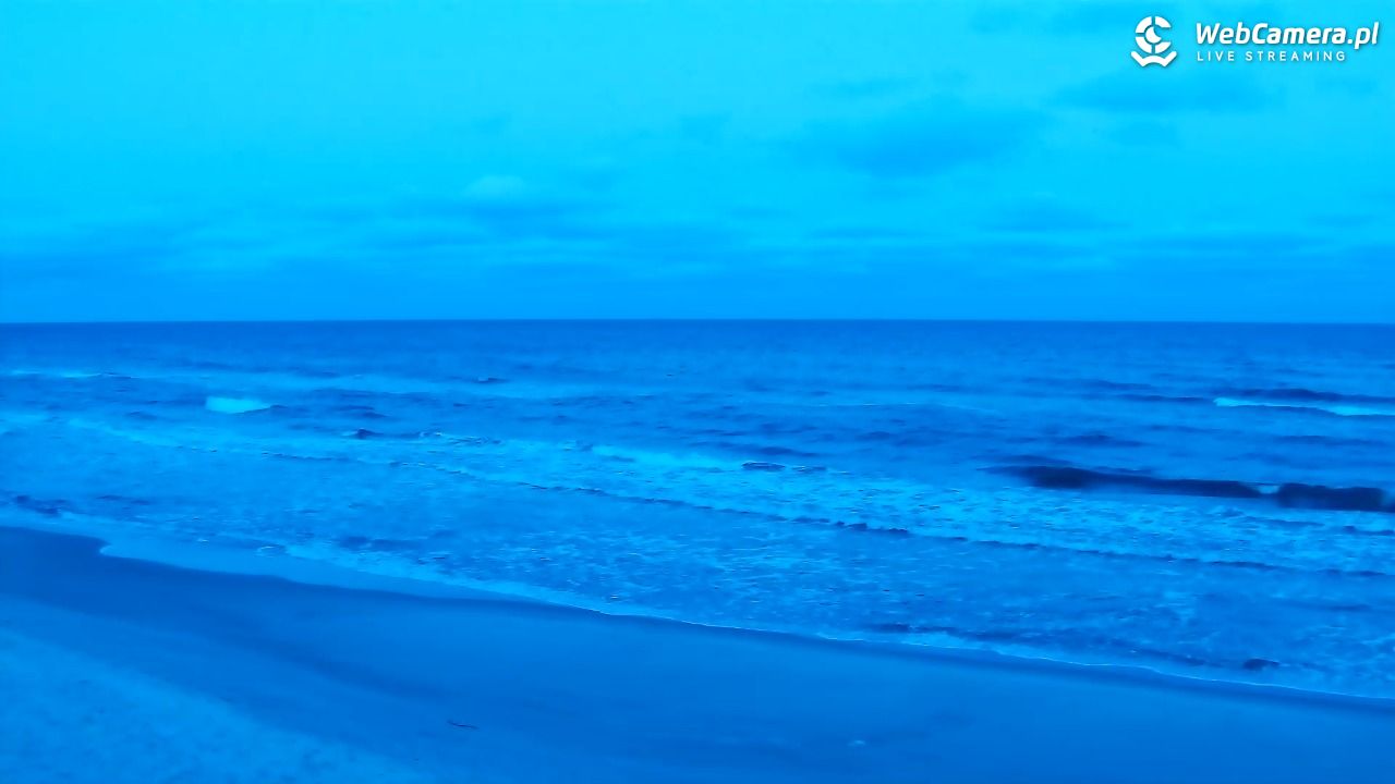 Grzybowo - widok na plażę - 24 grudzień 2025, 07:59