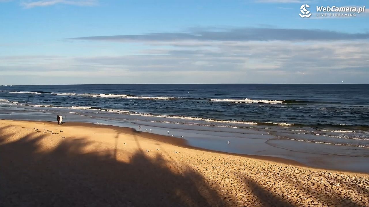 Grzybowo - widok na plażę - 16 wresień 2025, 08:01