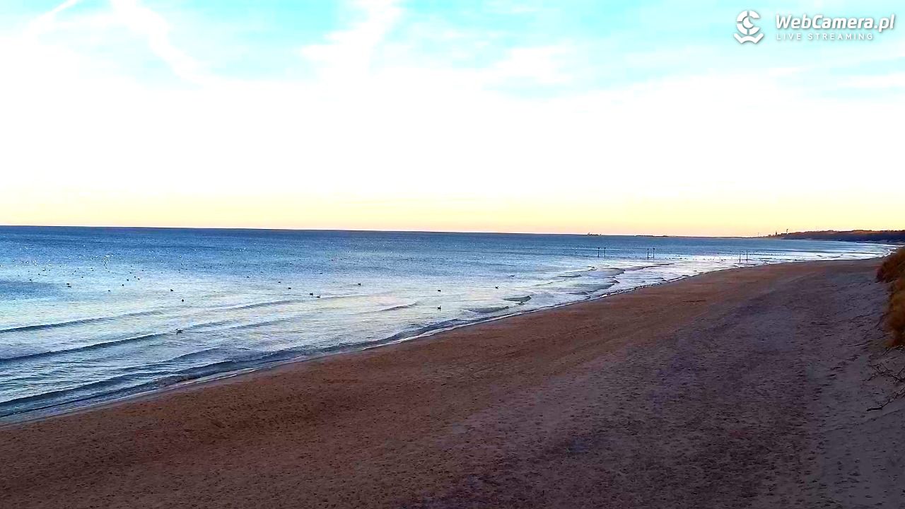 Grzybowo - widok na plażę - 19 grudzień 2025, 09:41