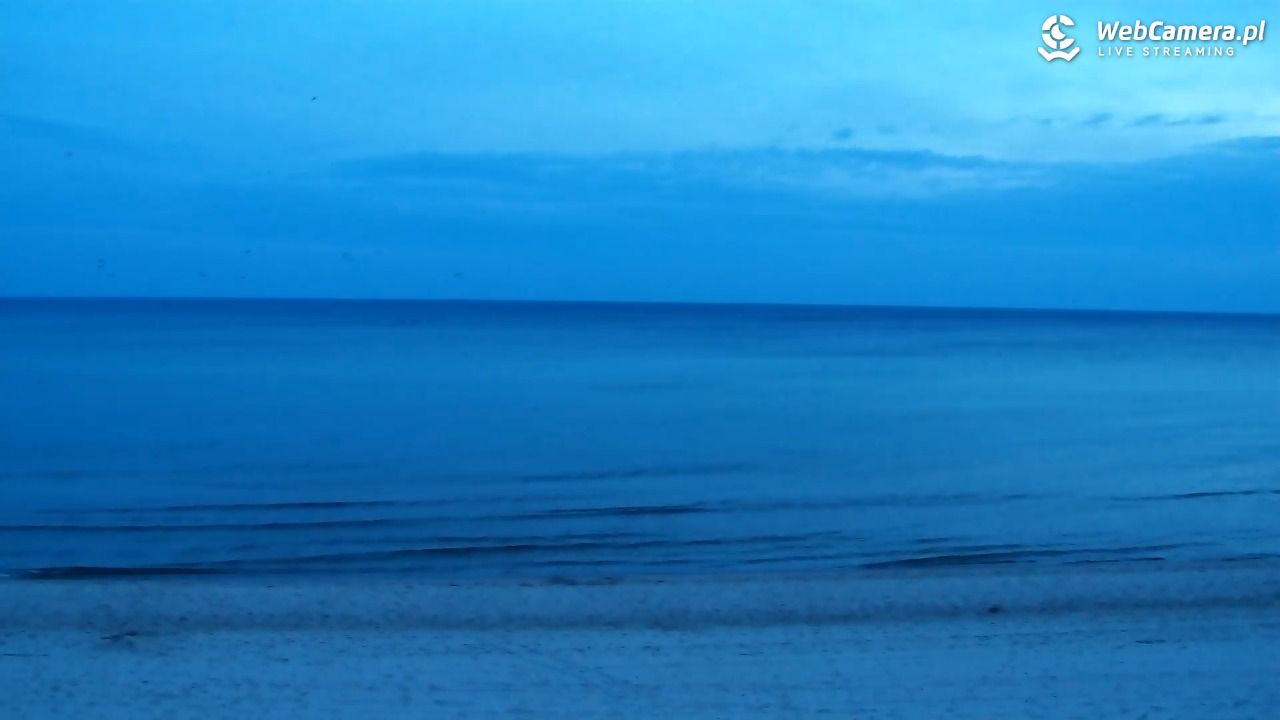 Grzybowo - widok na plażę - 25 marzec 2026, 05:34