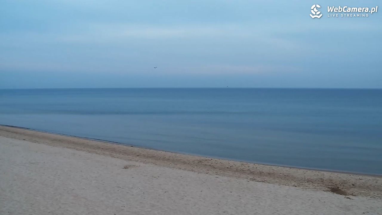 Grzybowo - widok na plażę - 24 marzec 2026, 06:24