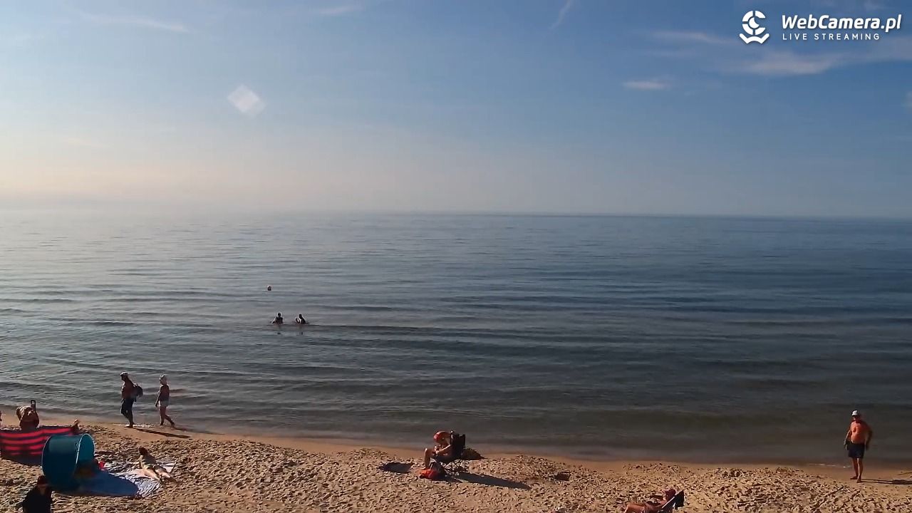 Grzybowo - widok na plażę - 24 czerwiec 2026, 17:46