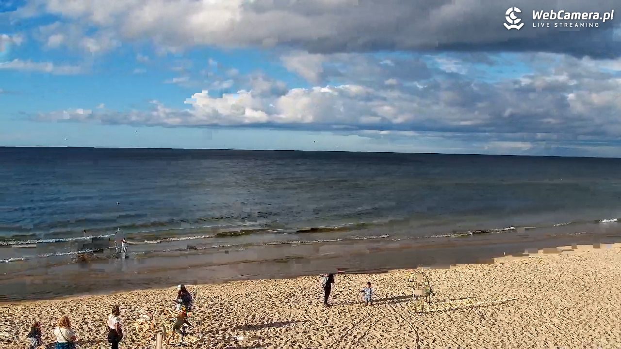 Grzybowo - widok na plażę - 15 wresień 2025, 16:51
