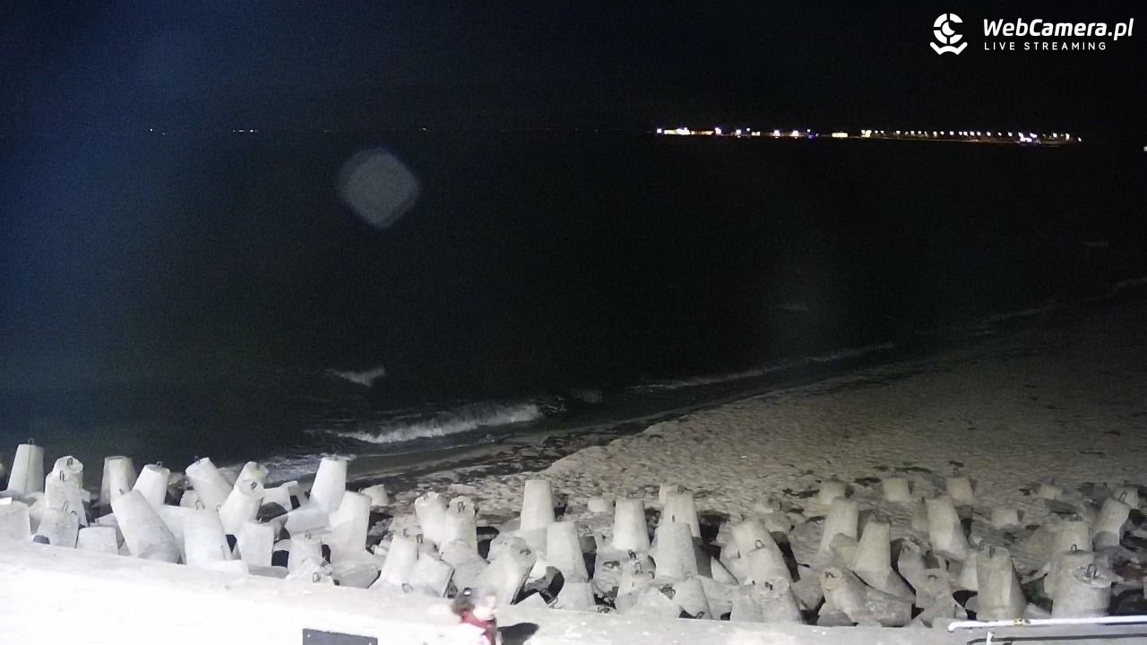 Hel - widok na bulwar i plażę - 06 październik 2026, 19:46