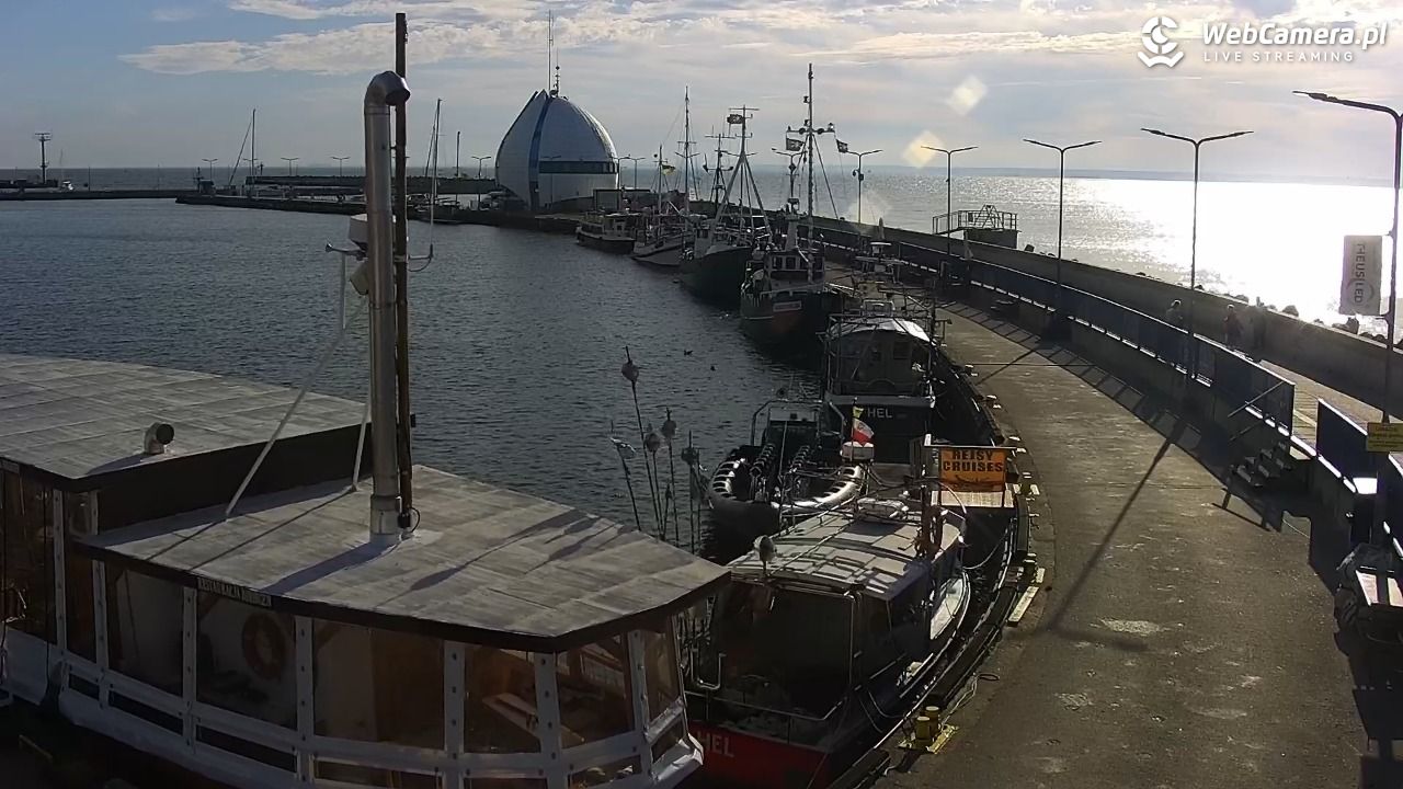 Hel - widok na bulwar i plażę - 01 październik 2026, 15:49