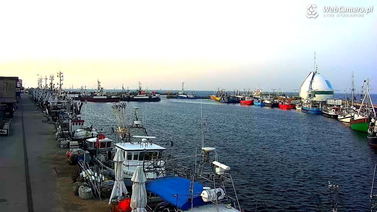 Hel - widok na bulwar i plażę - 14 marzec 2026, 05:48