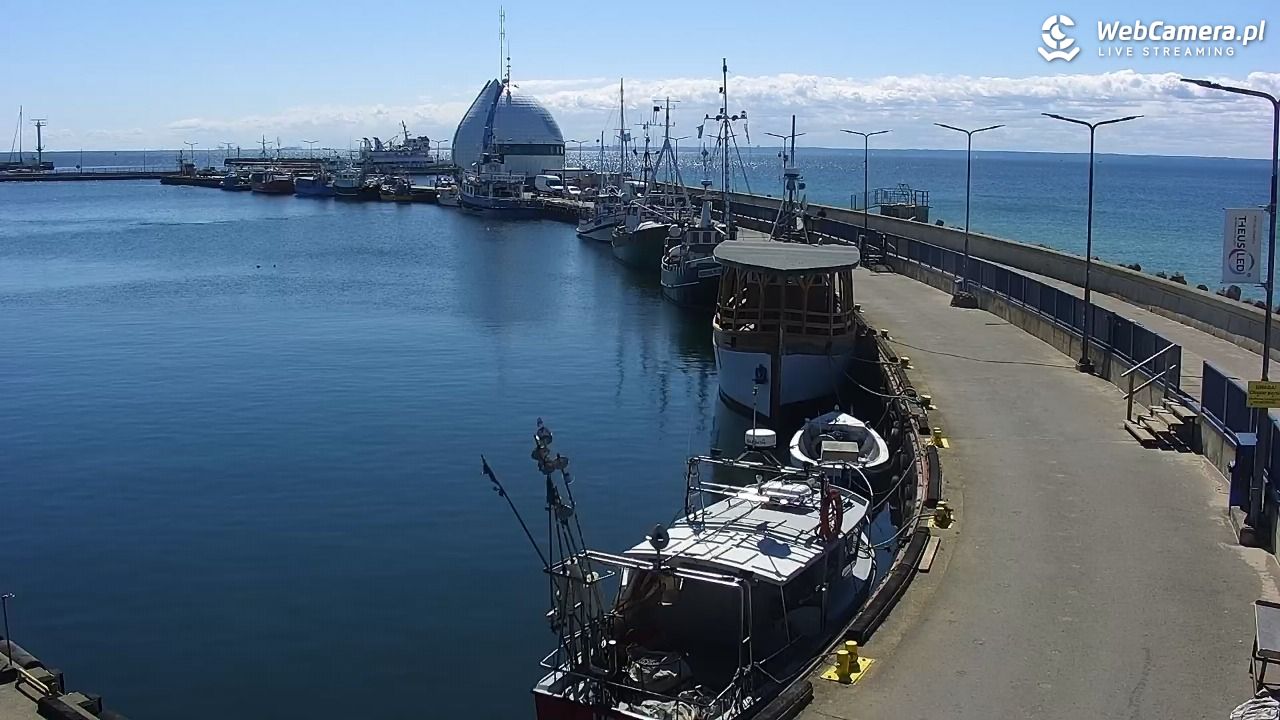 Hel - widok na bulwar i plażę - 29 kwiecień 2026, 13:43