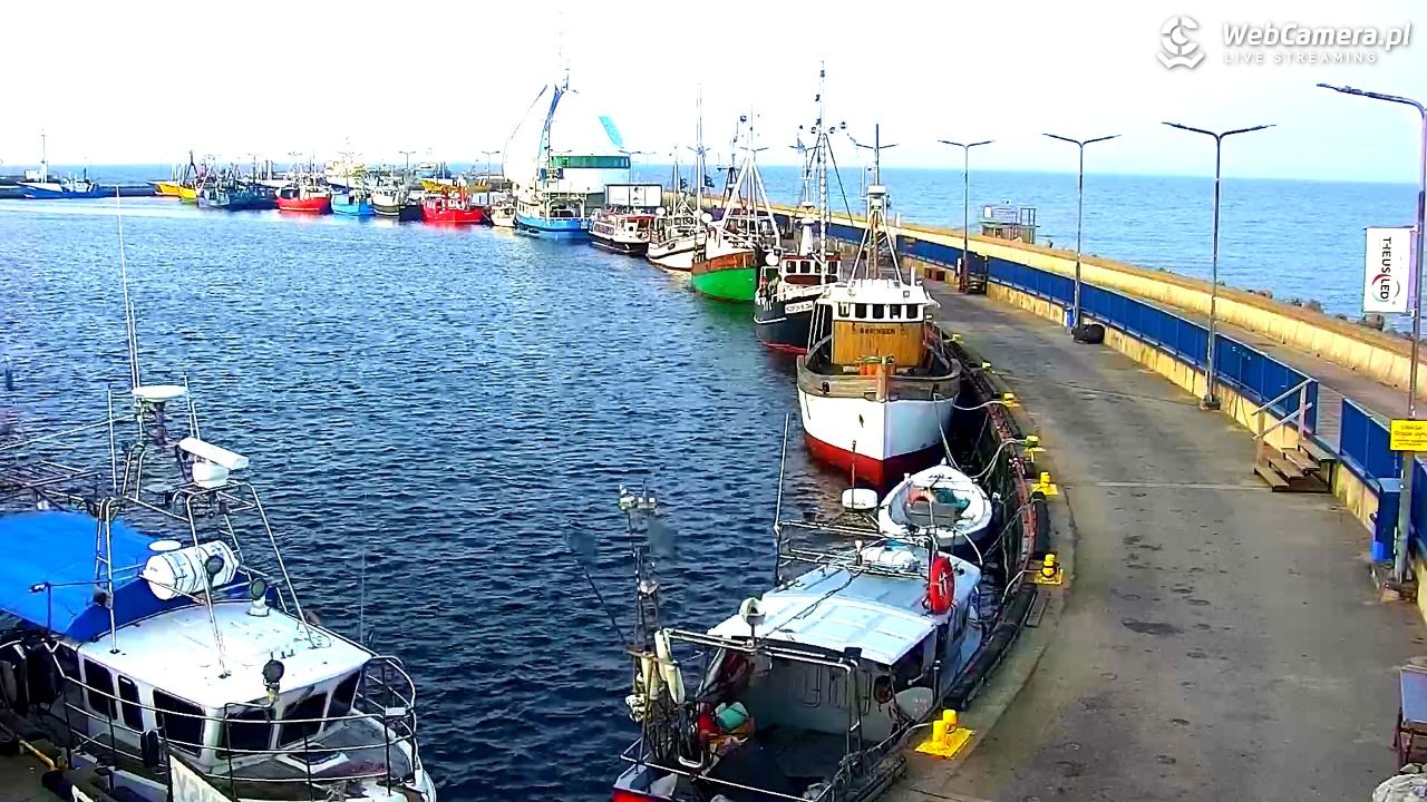 Hel - widok na bulwar i plażę - 14 marzec 2026, 05:47