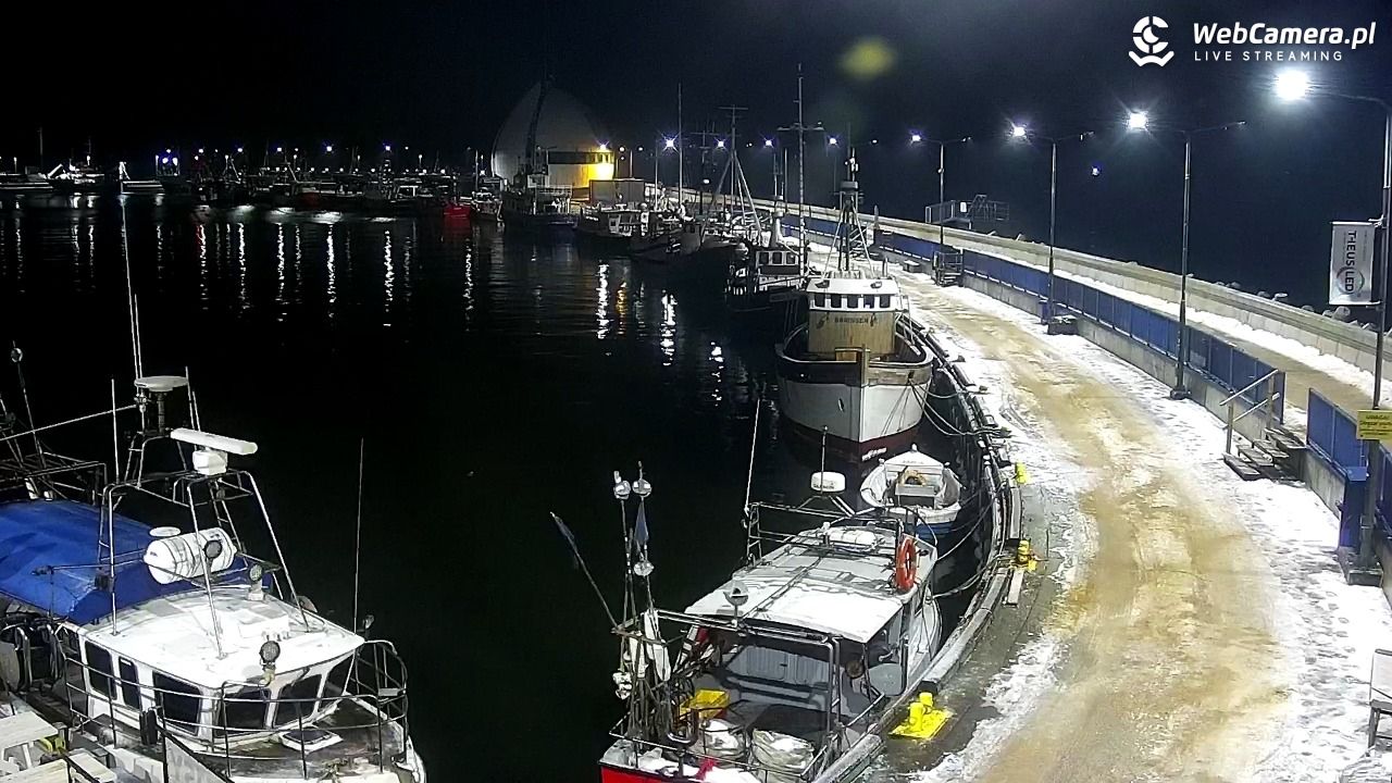 Hel - widok na bulwar i plażę - 27 styczeń 2026, 17:39