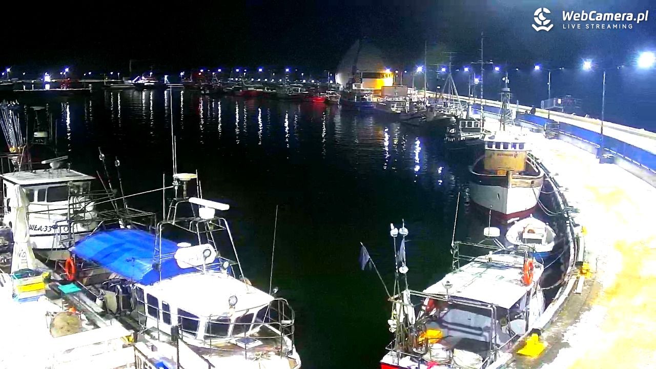 Hel - widok na bulwar i plażę - 27 styczeń 2026, 17:35