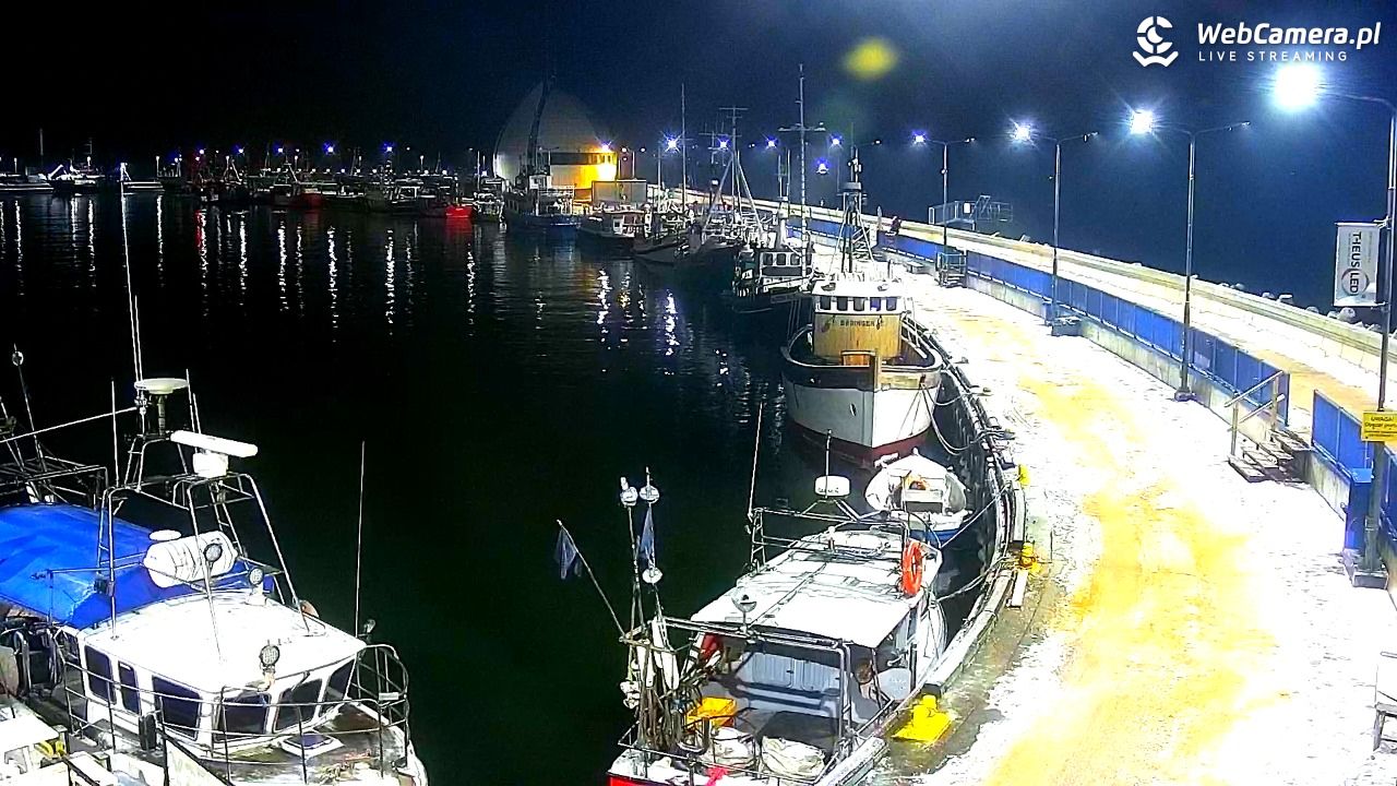 Hel - widok na bulwar i plażę - 27 styczeń 2026, 17:35