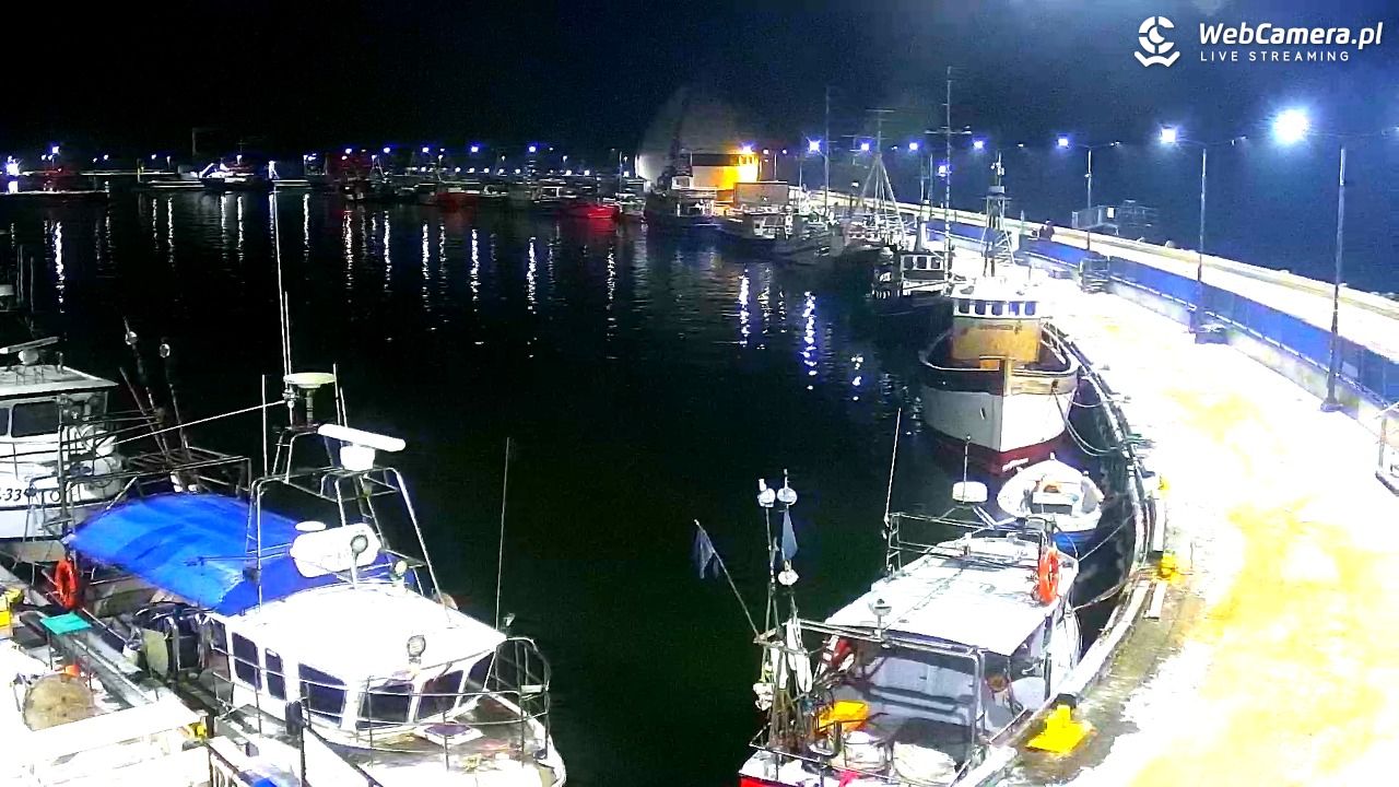 Hel - widok na bulwar i plażę - 27 styczeń 2026, 17:35