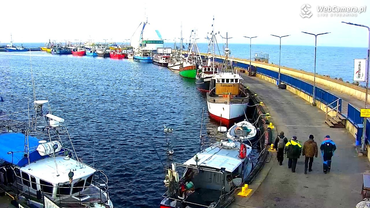 Hel - widok na bulwar i plażę - 14 marzec 2026, 05:47