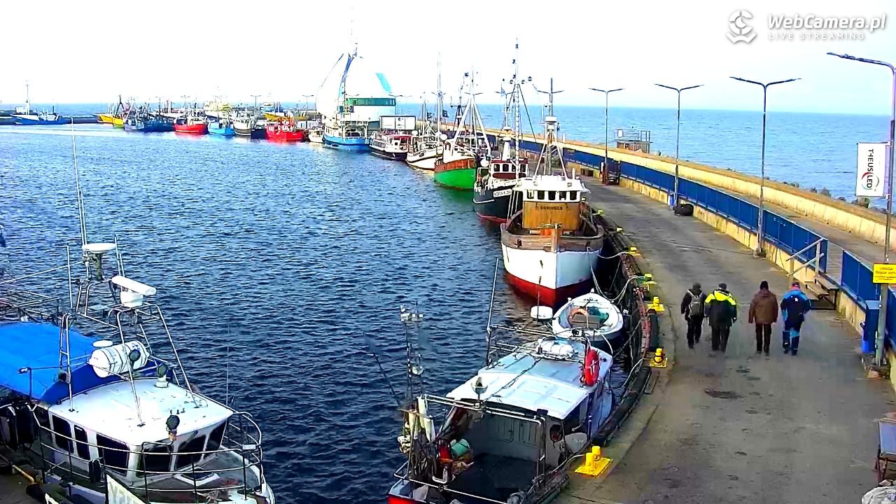 Hel - widok na bulwar i plażę - 14 marzec 2026, 05:47