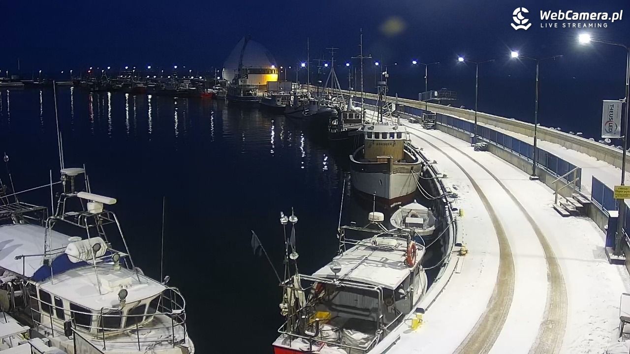 Hel - widok na bulwar i plażę - 28 styczeń 2026, 07:11