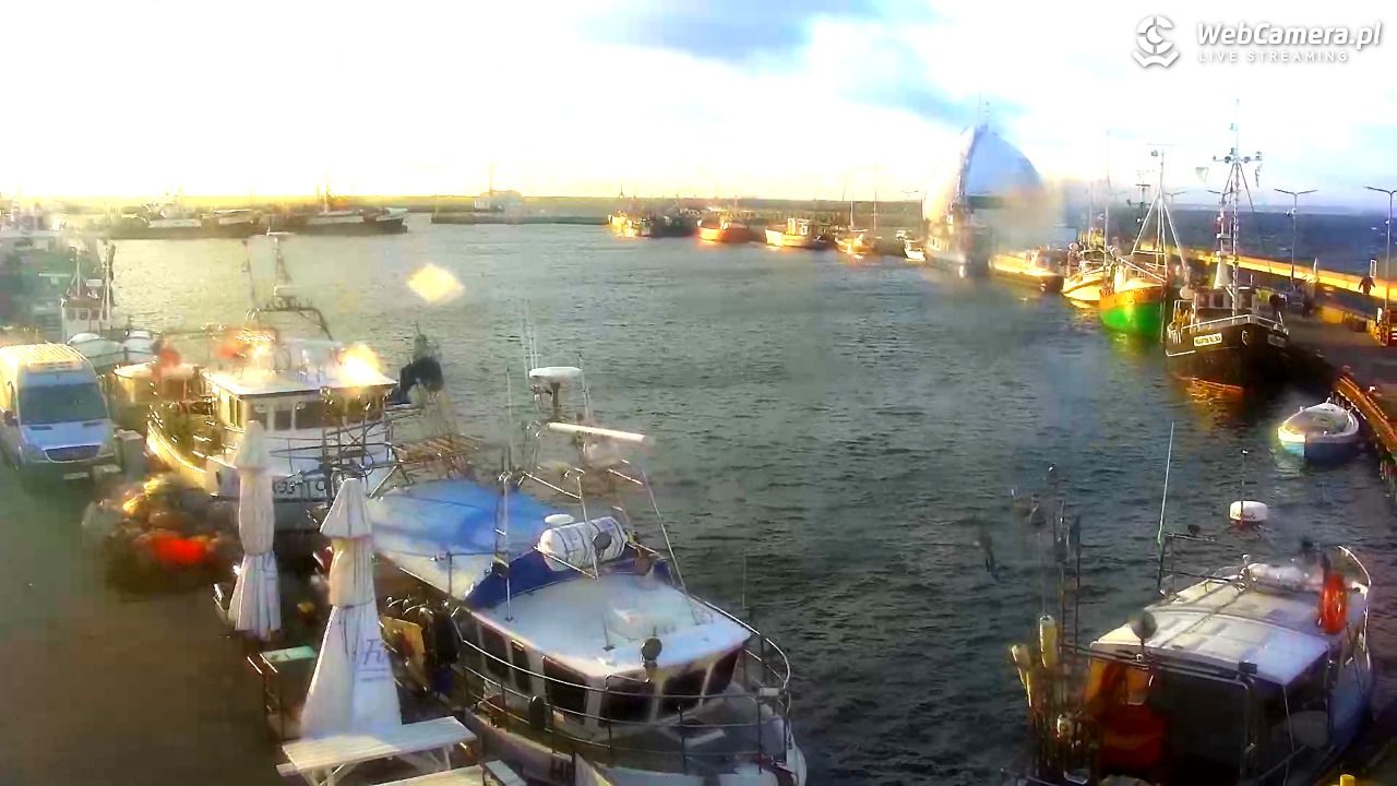 Hel - widok na bulwar i plażę - 21 listopad 2025, 09:00