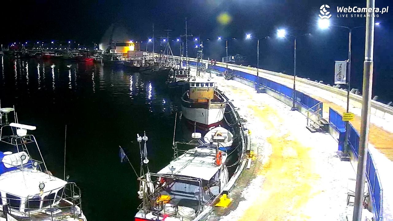 Hel - widok na bulwar i plażę - 27 styczeń 2026, 17:36