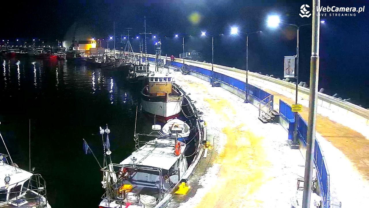 Hel - widok na bulwar i plażę - 27 styczeń 2026, 17:36